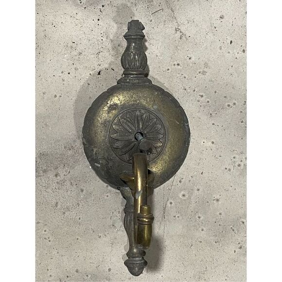 Antique Neoclassical Style Sconce Plate Base Part for Single Arm - Picture 1 of 5